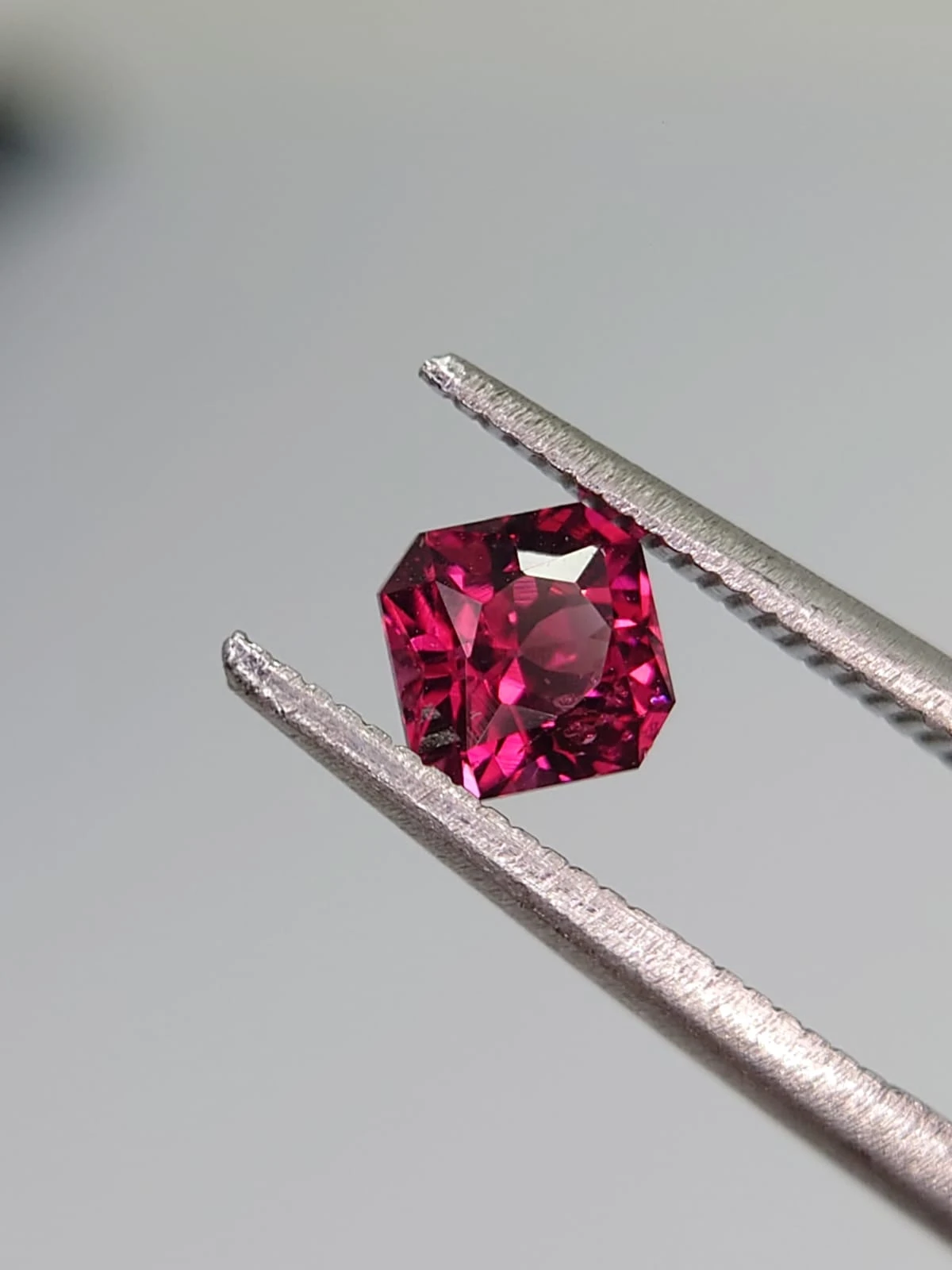 0.7ct Natural Malaya Garnet in Fancy Cut from Tanzania — view 3